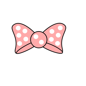 Hair Bow Clip Art - Tumundografico