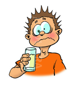 Spoiled milk clipart