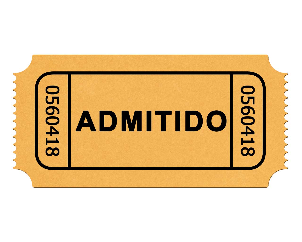 Ticket Stub Clipart