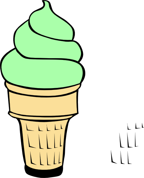 Ice cream cone empty ice creamne clip art free clipart images ...