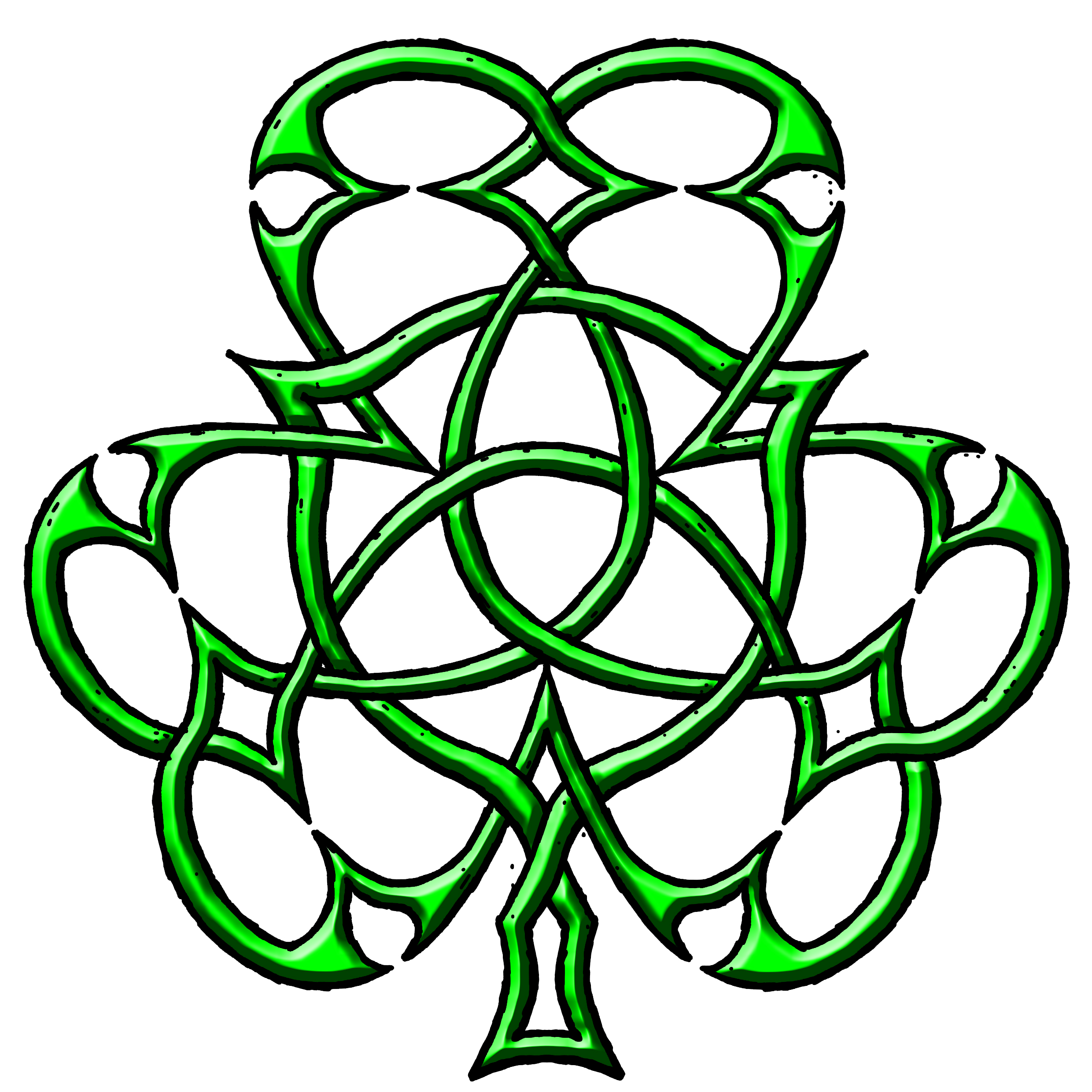 Celtic Shamrock Triquetra