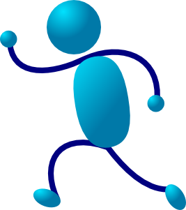 Stick Man 2 clip art - vector clip art online, royalty free ...