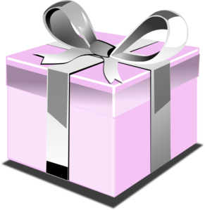 Present Pink clip art - vector clip art online, royalty free ...