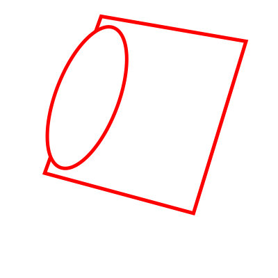 Drawing a cartoon telephone