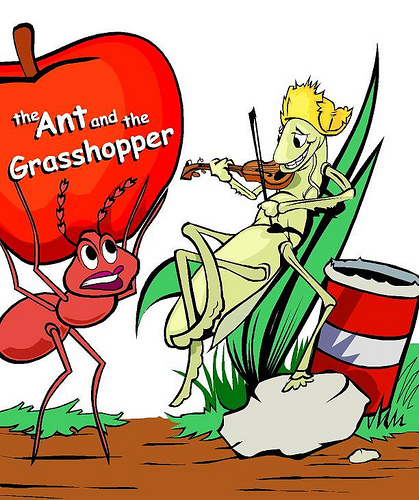 The Ant and the Grasshopper, Two Versions | Stealth Magnolia