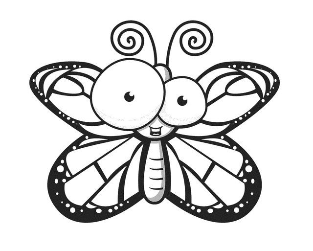 Butterfly - Free Printable Coloring Pages