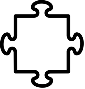 Jigsaw Puzzle Piece clip art - vector clip art online, royalty ...