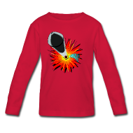 Gunshot, 3D comicbook, bullet hole, chest t-shirt | BIG RED T ...