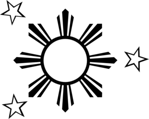 Three Stars And A Sun Logo - ClipArt Best
