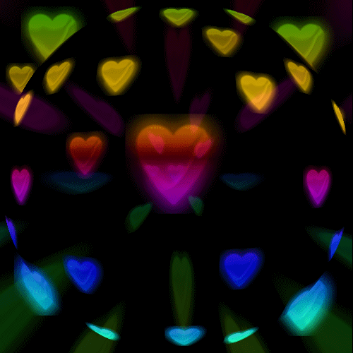 Animated Disco Ball Background