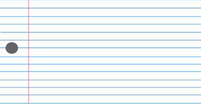 Lined Paper Background