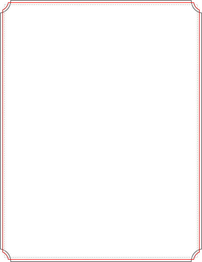 Red Corner Border Clipart