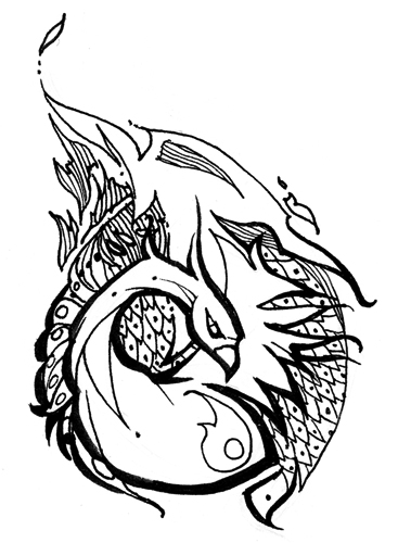 Free Tattoo Line Drawings - ClipArt Best