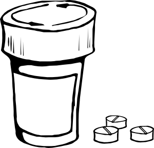 Clipart medicine bottle