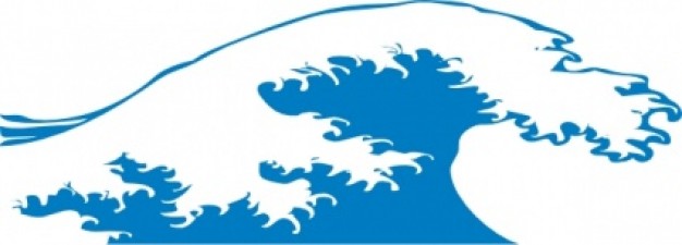 Free Vector Clipart Tidal Wave - ClipArt Best