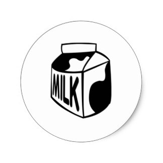 Milk Carton Stickers | Zazzle