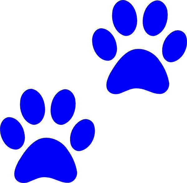 61+ Orange Paw Print Clip Art