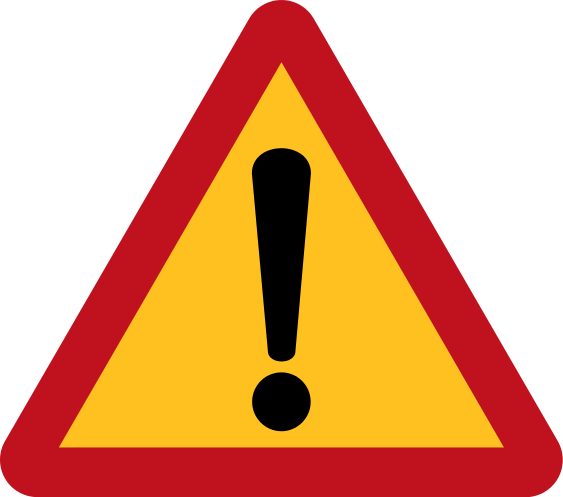 South Africa - General Warning sign (temporary).svg ...
