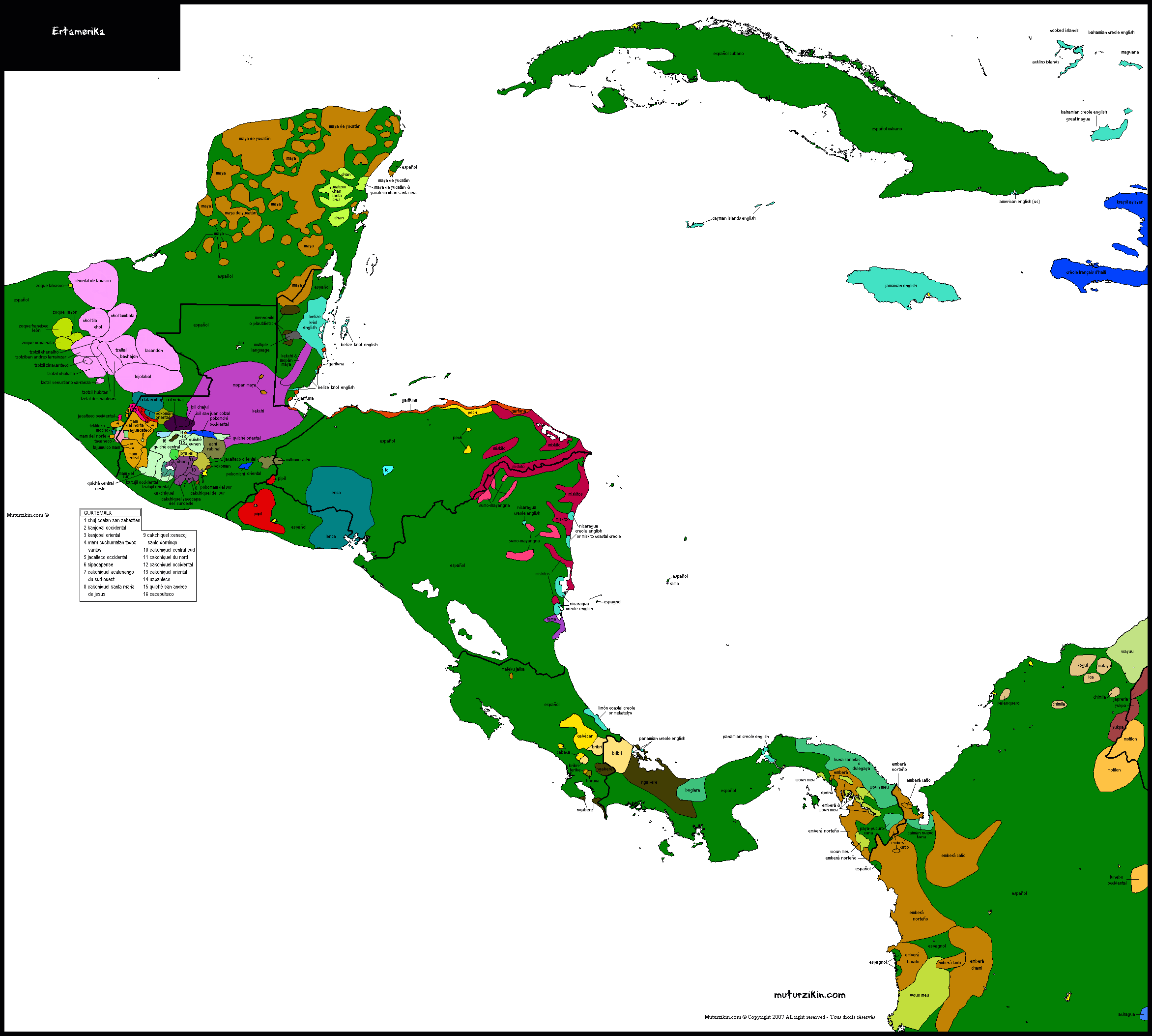 Centroamerica Mapa 29414 | DFILES