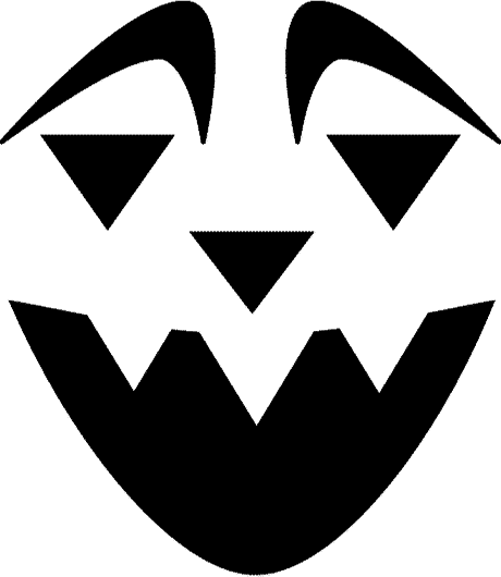 Free Pumpkin Faces Carving Stencils and Templates - 9th Street Trends