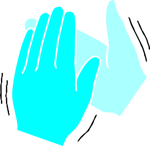 Clapping Hands clip art - vector clip art online, royalty free ...