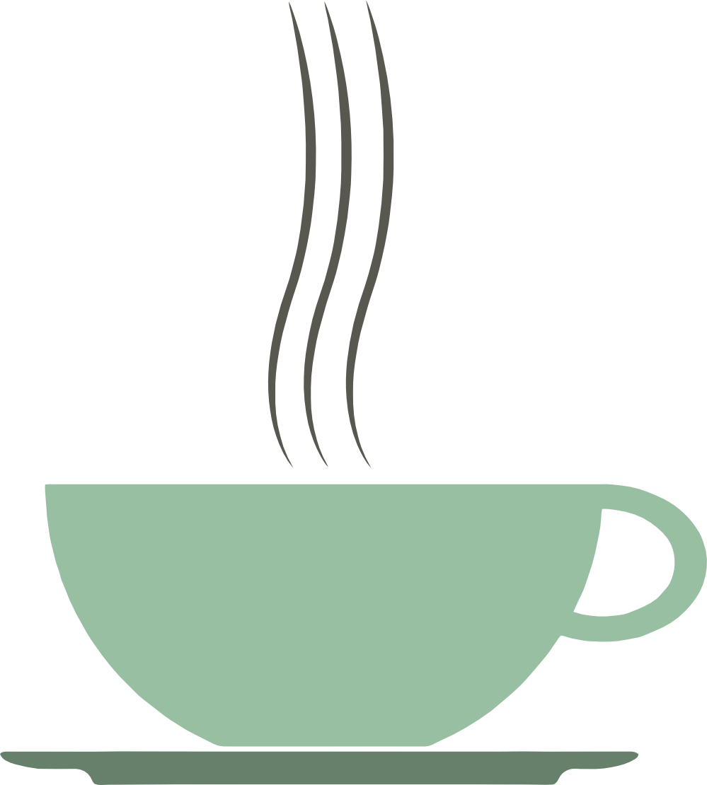 Clip Art: tikigiki misc coffee cup 10 Squiggly SVG