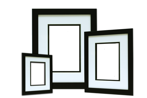 Jackson's Framing - Simple Black Frame with Mount - Shoreditch London ...