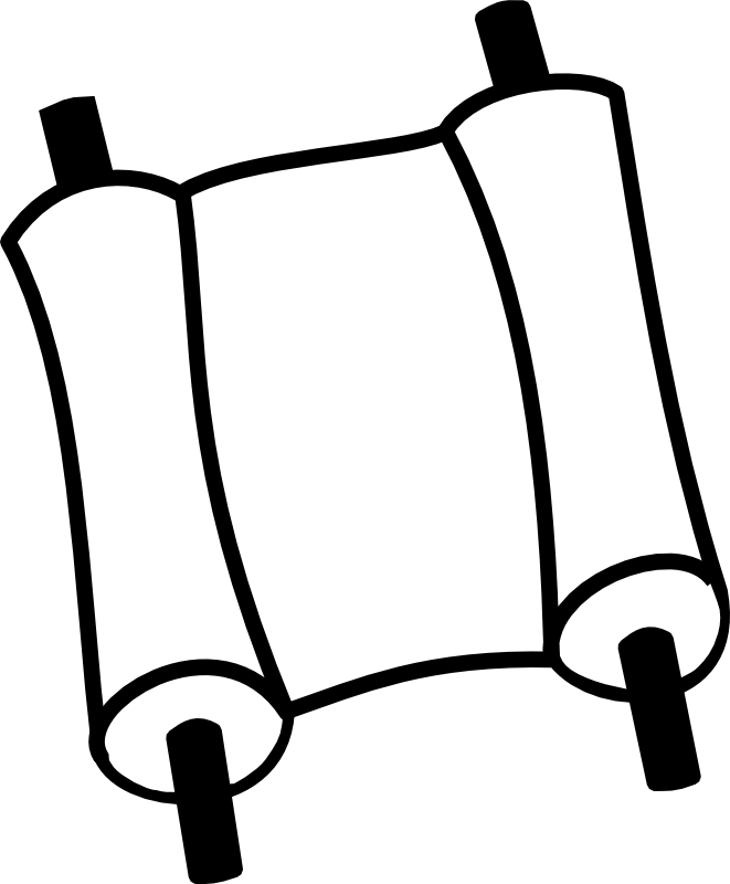 Printable Scroll Paper With Lines - ClipArt Best