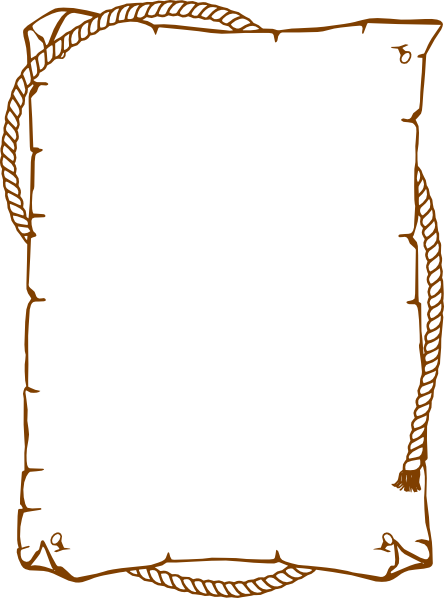 Cowboy Rope Border clip art - vector clip art online, royalty free ...