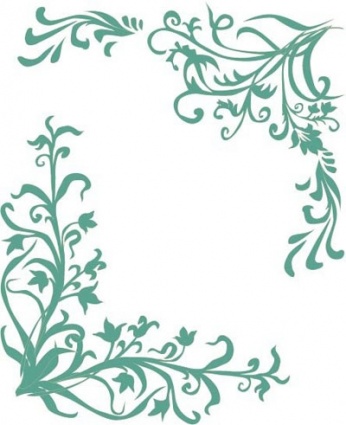Floral Frame Corner - Download free Other vectors