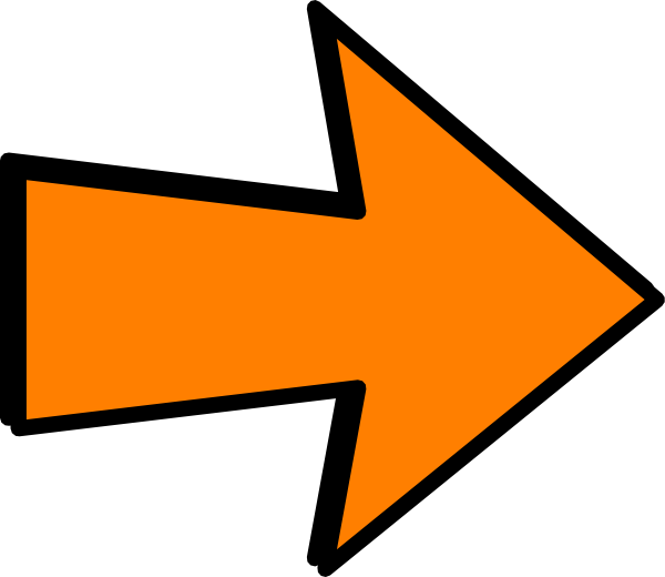 Orange Arrow Clipart