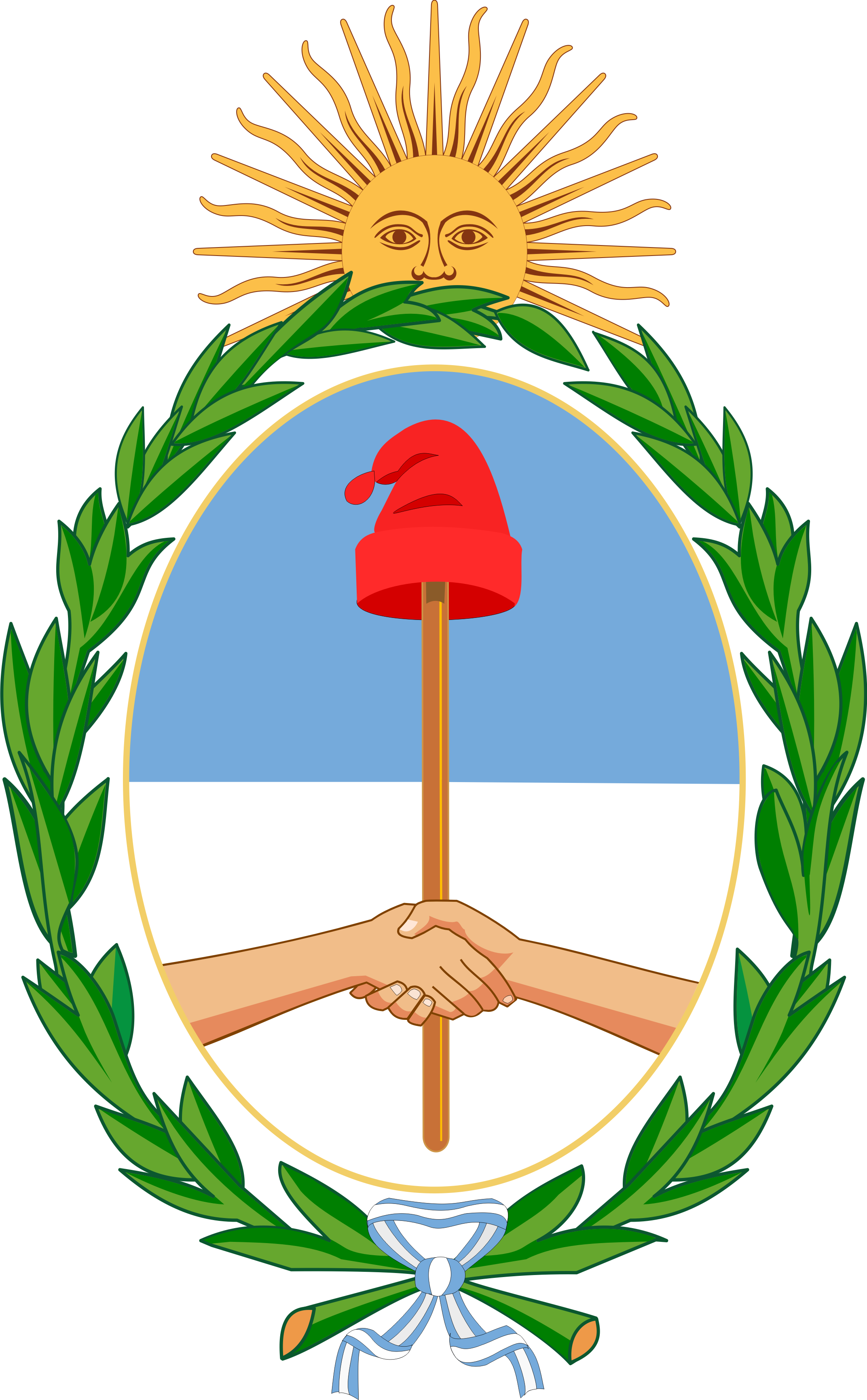Argentina Flag Vector - ClipArt Best
