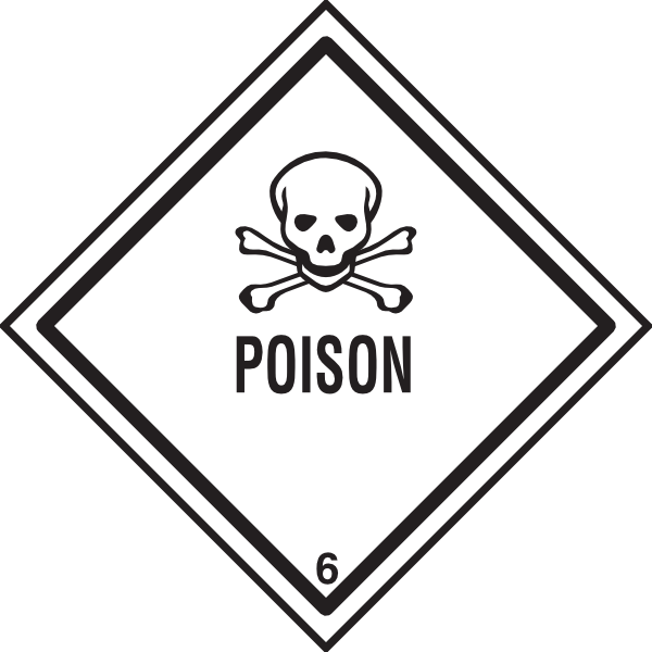 Poison Sign Clipart