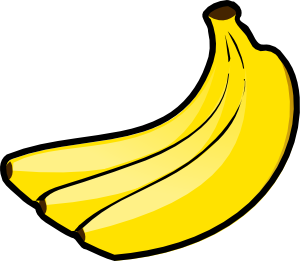 Banana Clipart Black And White - Free Clipart Images
