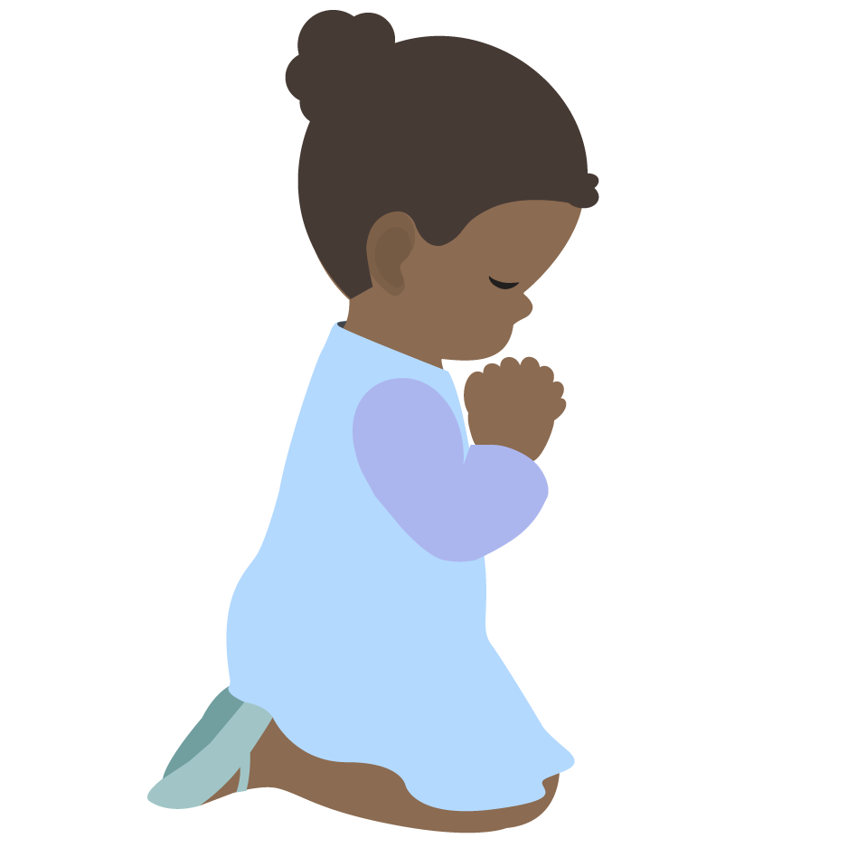 Child Prayer Clipart - Free Clipart Images
