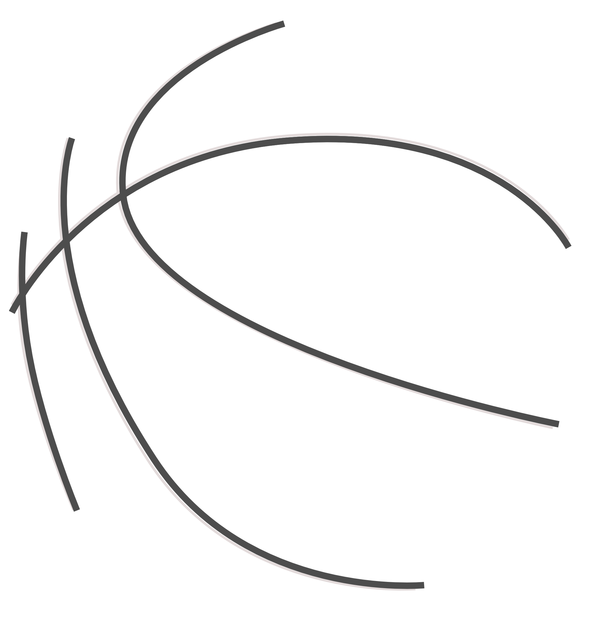 Basketball Outline Clip Art