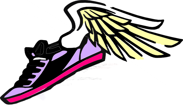 Track Spikes With Wings | Free Download Clip Art | Free Clip Art ...