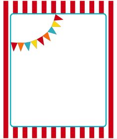 Carnival invitations, Home and Flyer template