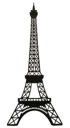 Silhouette, Eiffel towers and Towers