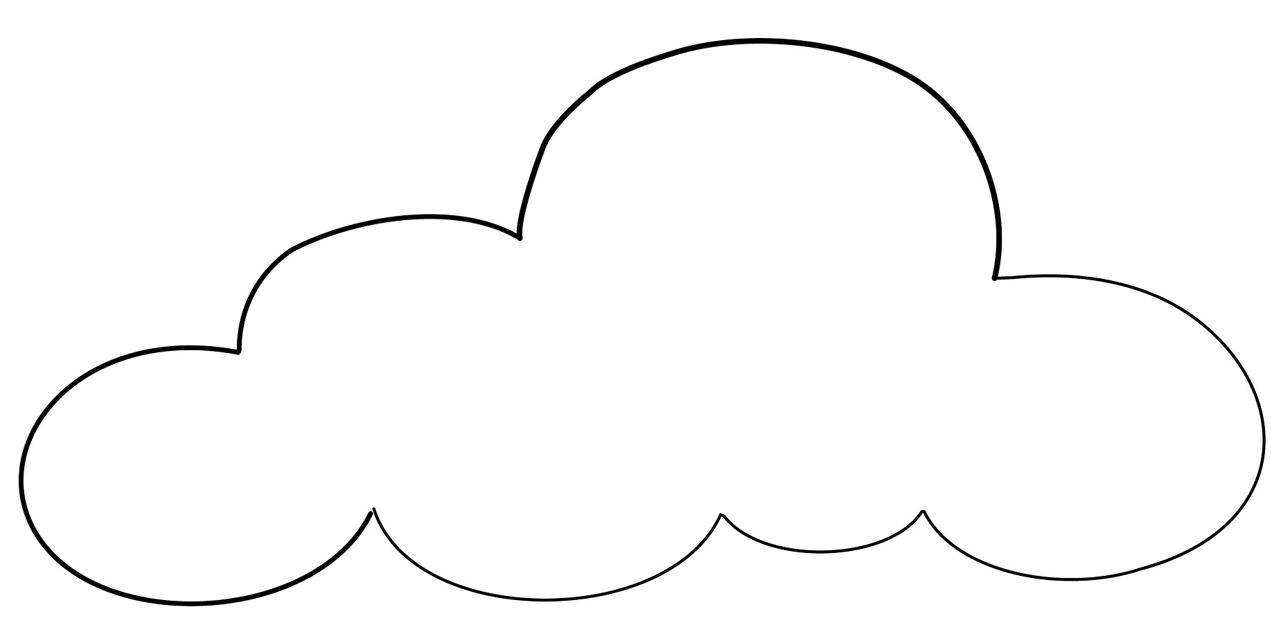 cloud coloring pages | My coloring pages