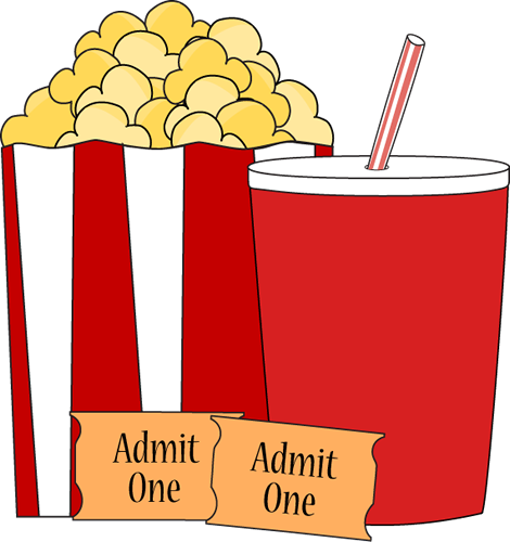Popcorn Border Clipart - Free Clipart Images