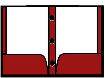 School Folder Clip Art - Free Clipart Images