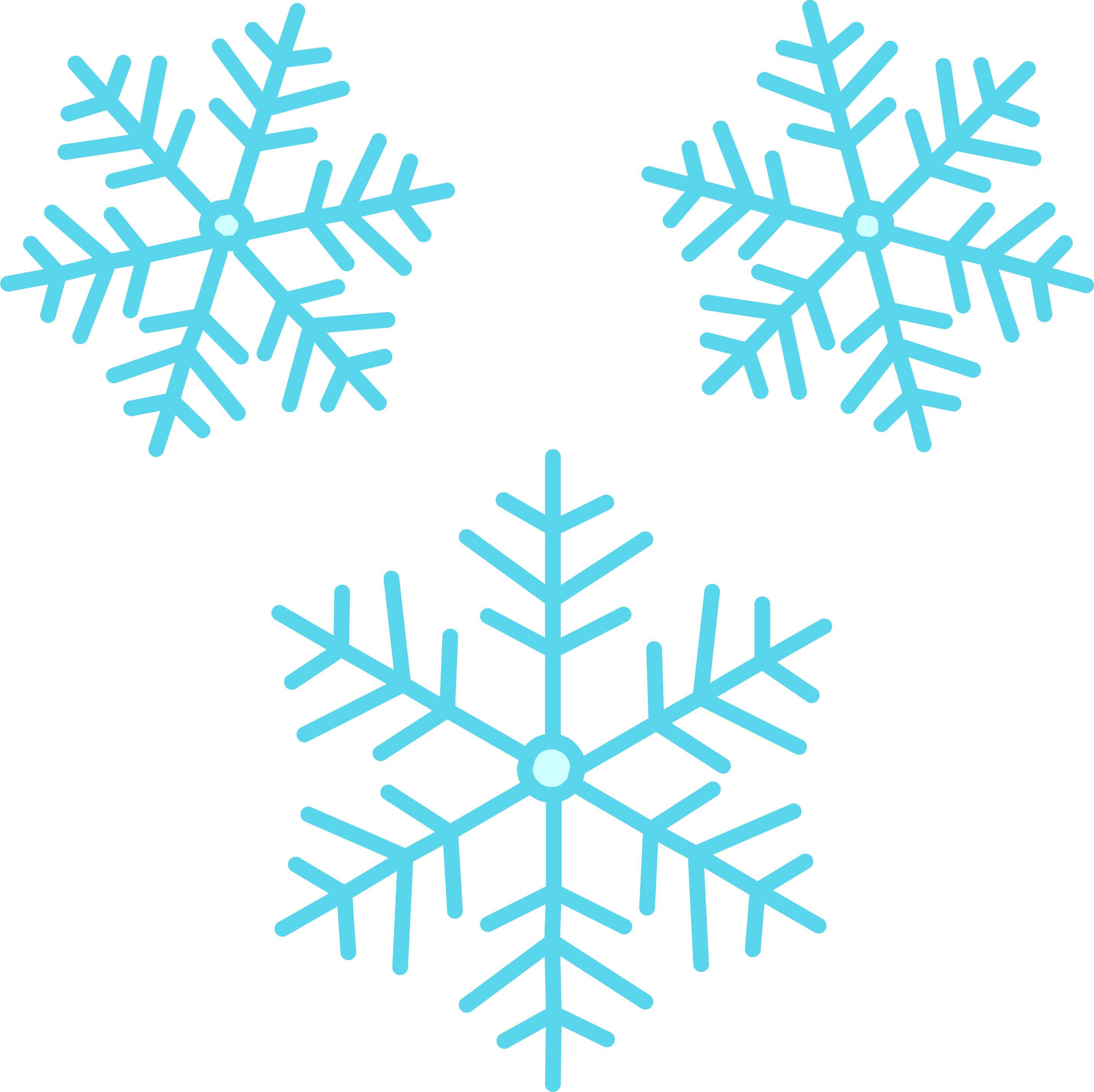 Download PNG image: Snowflake PNG image