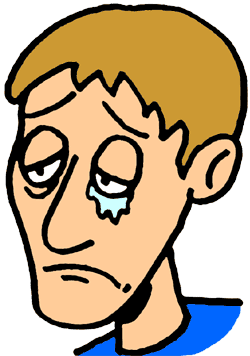 Sad Person Clip Art - Free Clipart Images