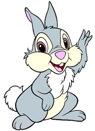 Images of Thumper, Thumper's sisters and Miss Bunny from Disney's ...