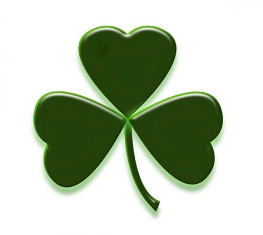 Free St. Patrick's Day Shamrocks Clip Art Images