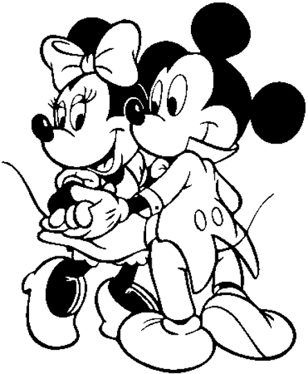 Mickey Mouse Coloring Pages