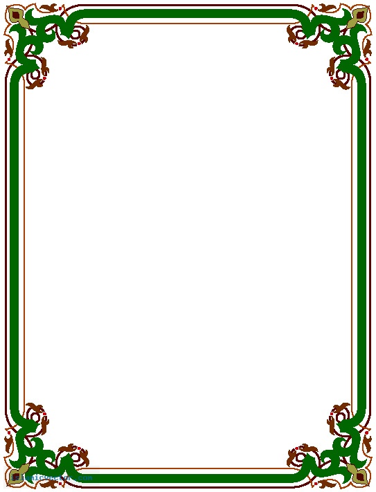 Page Frames Spiral Border Public Domain Clip Art At Wpclipart
