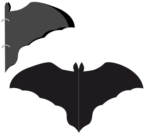Halloween Spooky Bat Decoration with SWAROVSKI ELEMENTS - Fire ...