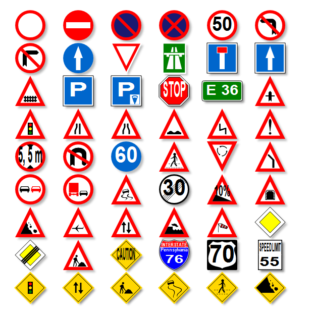 NET Diagram Traffic Signs Shapes - Diagram Shapes Gallery | Nevron